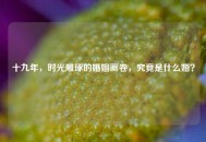 十九年，时光雕琢的婚姻画卷，究竟是什么婚？