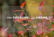 PUBG 仓库位置全解析，pubg 仓库在哪里