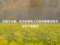 百度大字版，专为中老年人打造的便捷信息平台及下载指引