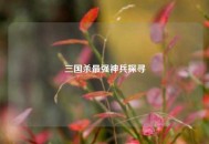 三国杀最强神兵探寻