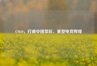 CSGO，打破中国禁区，重塑电竞辉煌