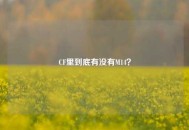 CF里到底有没有M14？