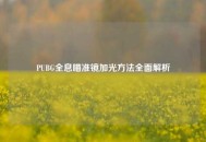 PUBG全息瞄准镜加光 *** 全面解析