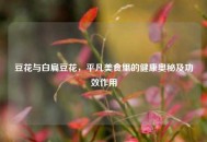 豆花与白扁豆花，平凡美食里的健康奥秘及功效作用