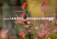 Steam人机身份验证，游戏安全与公平的重要防线
