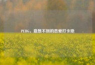 PUBG，意想不到的恋爱打卡地