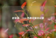 赵家豪，CSGO 热血征程全记录