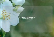 CV是否指声优？