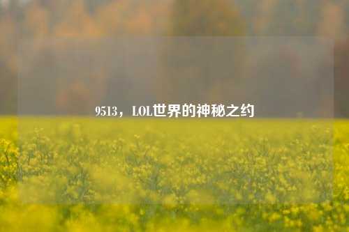 9513,LOL世界的神秘之约