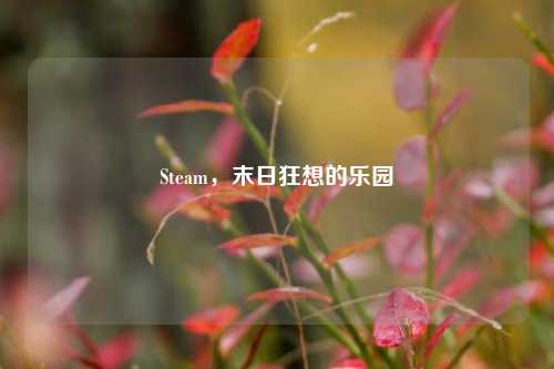 Steam,末日狂想的乐园