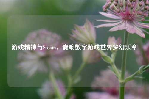 游戏精神与Steam,奏响数字游戏世界梦幻乐章