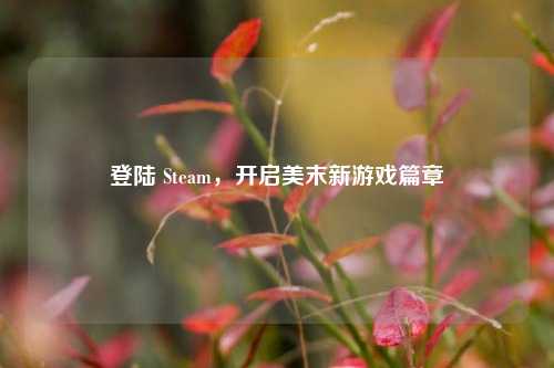 登陆 Steam,开启美末新游戏篇章
