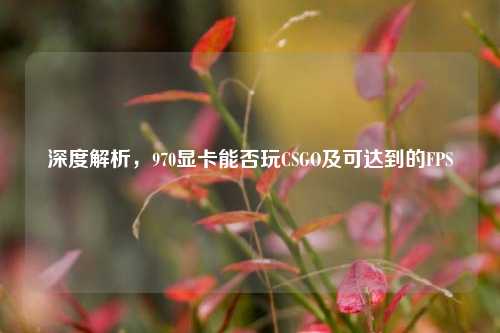 深度解析,970显卡能否玩CSGO及可达到的FPS