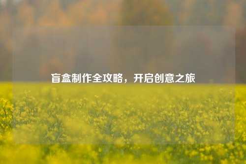 盲盒 *** 全攻略,开启创意之旅
