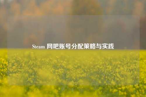Steam 网吧账号分配策略与实践