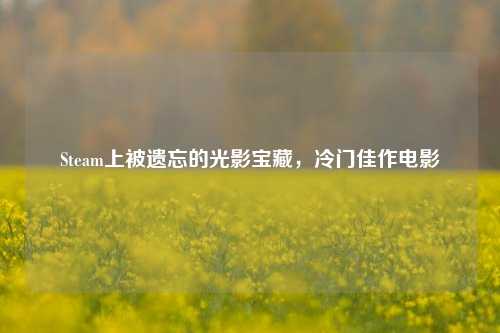 Steam上被遗忘的光影宝藏,冷门佳作电影